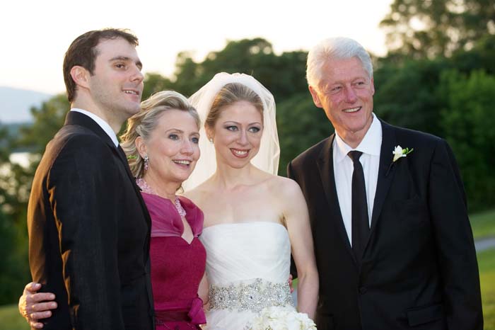 The Clinton and Mezvinksy Wedding