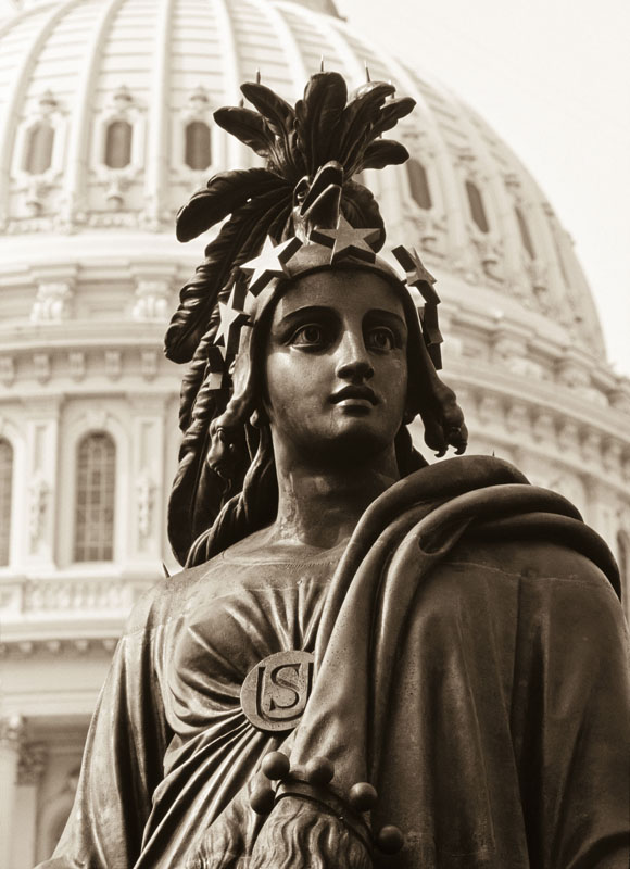 freedom statue capitol